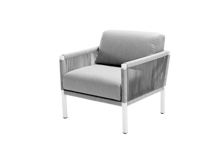 Loungesystem Club Loungesessel - 305 - anthrazit standard 624 - hellblau von Möbel Garten