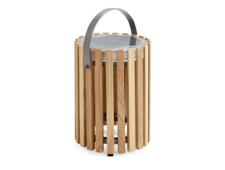 Solarlampe Star mit Tragegriff - 400 - Teak Solarlampe Star mit Tragegriff - 400 - Teak von Möbel Garten