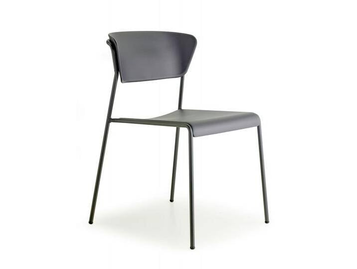 Stapelstuhl Lisa Go Green - 81 - anthracite von Möbel Garten