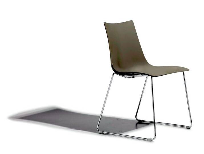 Stapelstuhl Zebra - VA - anthracite 15 - dove grey von Möbel Garten
