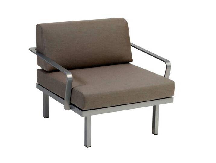 Sylt Alu Modul 75 x 84 cm Sessel - 08 - grau metallic D09 - chalk Sylt Alu Modul 75 x 84 cm Sessel - 08 - grau metallic D09 - chalk von Möbel Garten