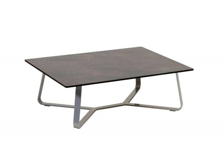 Sylt Kaffeetisch Elegance 100 x 75 cm - 08 - grau metallic teco.STAR Beton von Möbel Garten