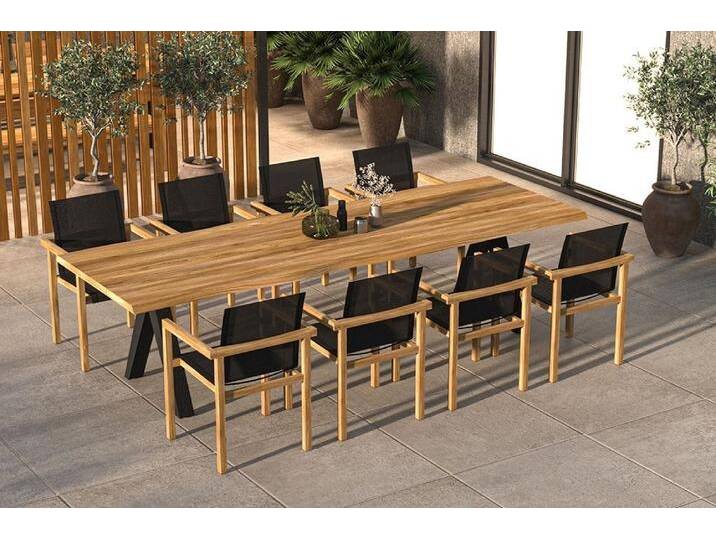 Traditional Teak Set Neo, Noah I - Das Set besteht aus: 1 x Tisch Neo, 8 x Stapelsessel Noah... Traditional Teak Set Neo, Noah I - Das Set besteht aus: 1 x Tisch Neo, 8 x Stapelsessel Noah... von Möbel Garten