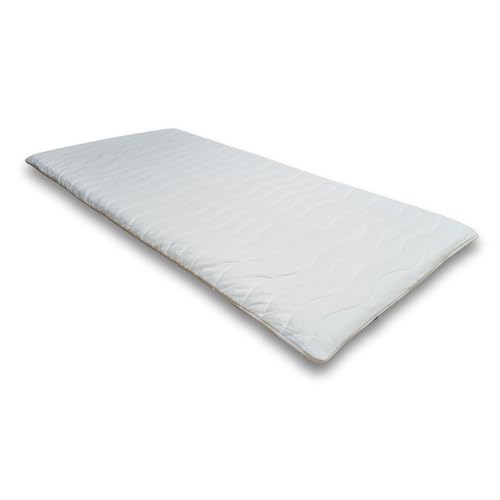 Topper 180x200cm - Matratzentopper - 4cm Komfort-Topper H3 - Atmungsaktive Matratzenauflage mit Antirutschfunktion - Matratzentopper 180x200cm - Bezug waschbar - Bett Komfortschaum von Möbel-Gerner