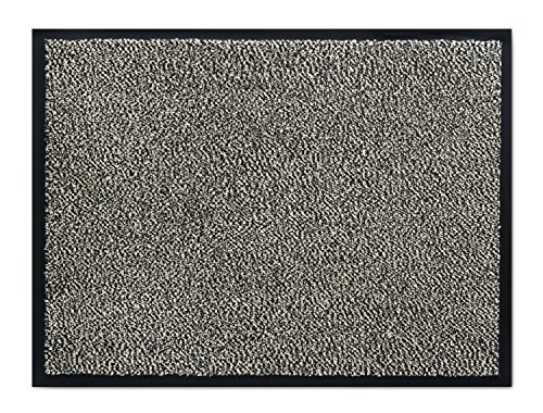 Möbel Jack Fußmatte Fußabtreter Fußabstreifer | Beige | Feuchtigkeitsabweisend | 80x120 cm von Möbel Jack