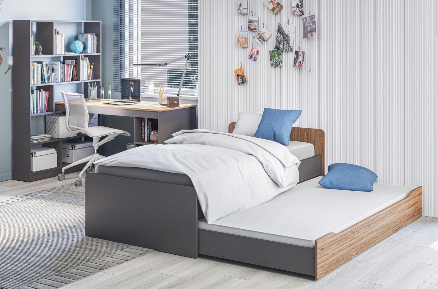 Möbel-Lux Kinderbett Malma, mit Bettkasten von Möbel-Lux