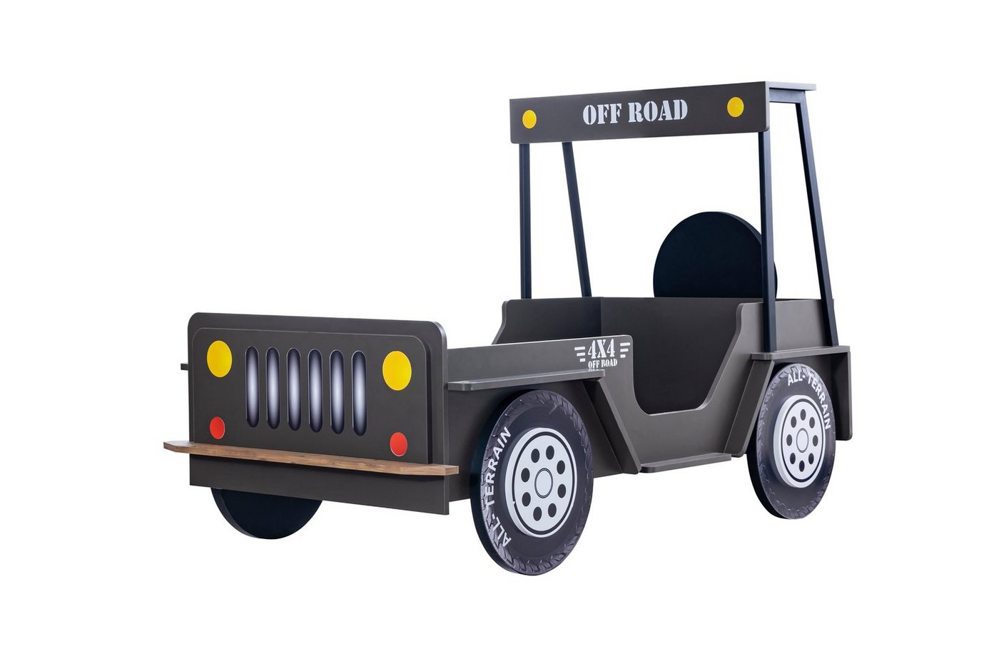 Möbel-Lux Kinderbett Off Road, Jeep, 90x190cm von Möbel-Lux