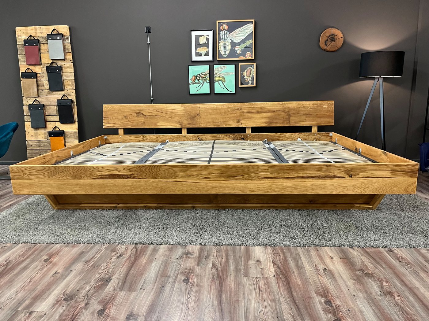 Möbel Specht Massivholzbett Family Wood (Familienbett, bis 400x220cm Liegefläche), Holzkufen von Möbel Specht