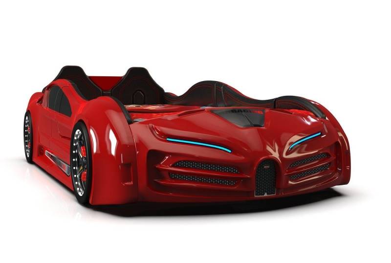 Aktürk Autobett Autobett Racing XR9 Model Kinderbett mit Flügeltüren von Aktürk