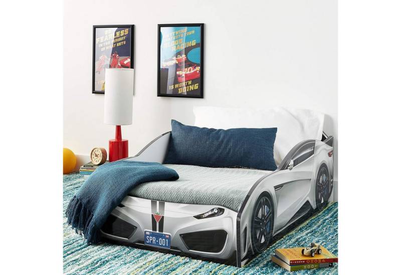 Möbel-Zeit Autobett Kinderbett Spyder von Cilek, 70x130 cm inklusive Matratze von Möbel-Zeit