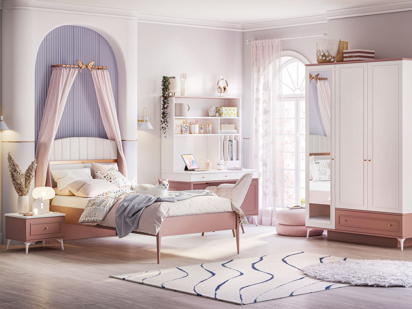 Möbel-Zeit Jugendzimmer-Set Jugendzimmer Set Dream, 5-tlg. Möbel-Zeit Jugendzimmer-Set Jugendzimmer Set Dream, 5-tlg. von Möbel-Zeit