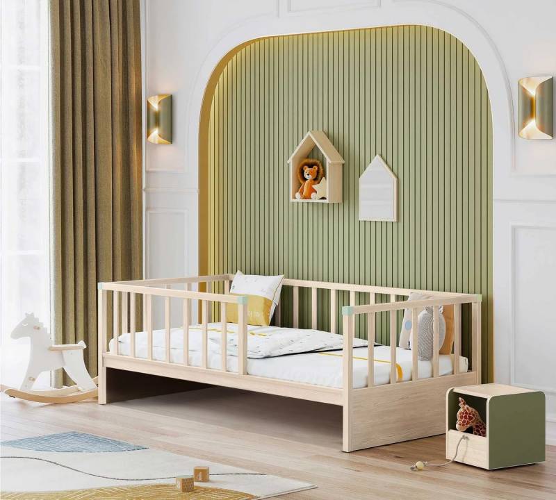 Möbel-Zeit Kinderbett MONTES natur, 100x200 cm Möbel-Zeit Kinderbett MONTES natur, 100x200 cm von Möbel-Zeit