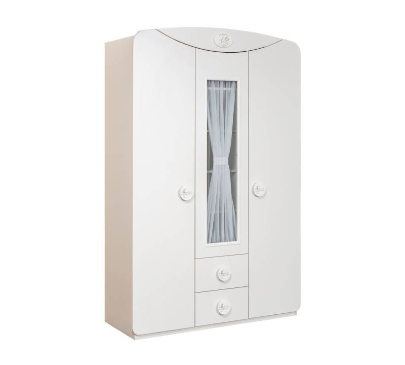 Möbel-Zeit Kleiderschrank BABY COTTON mit Fenstertür von Möbel-Zeit