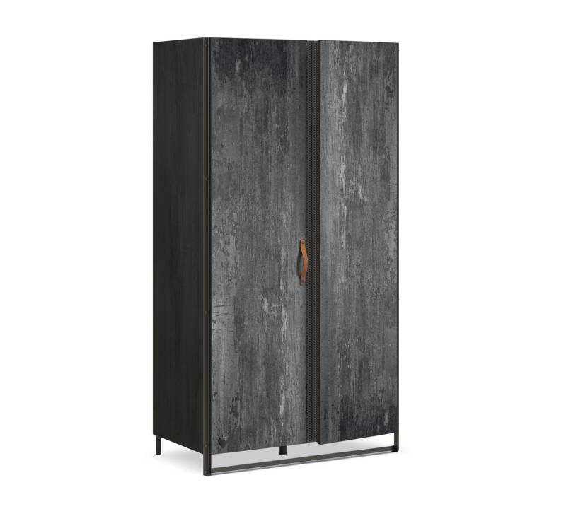 Möbel-Zeit Kleiderschrank DARK METAL, 2-trg Möbel-Zeit Kleiderschrank DARK METAL, 2-trg von Möbel-Zeit