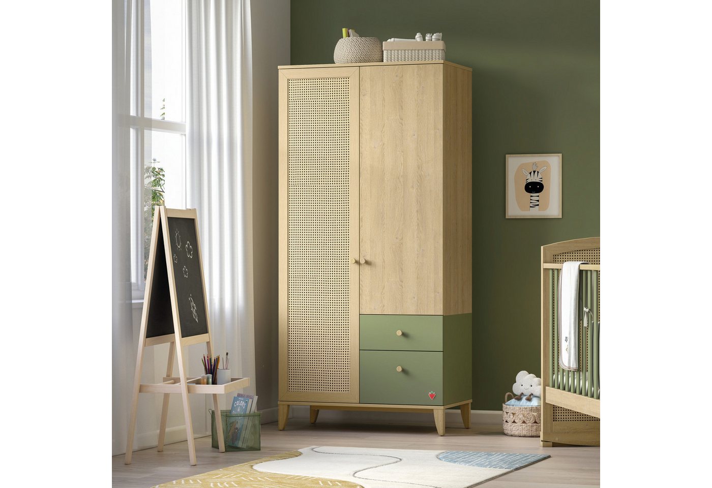 Möbel-Zeit Kleiderschrank LOOF, 2-trg. von Möbel-Zeit