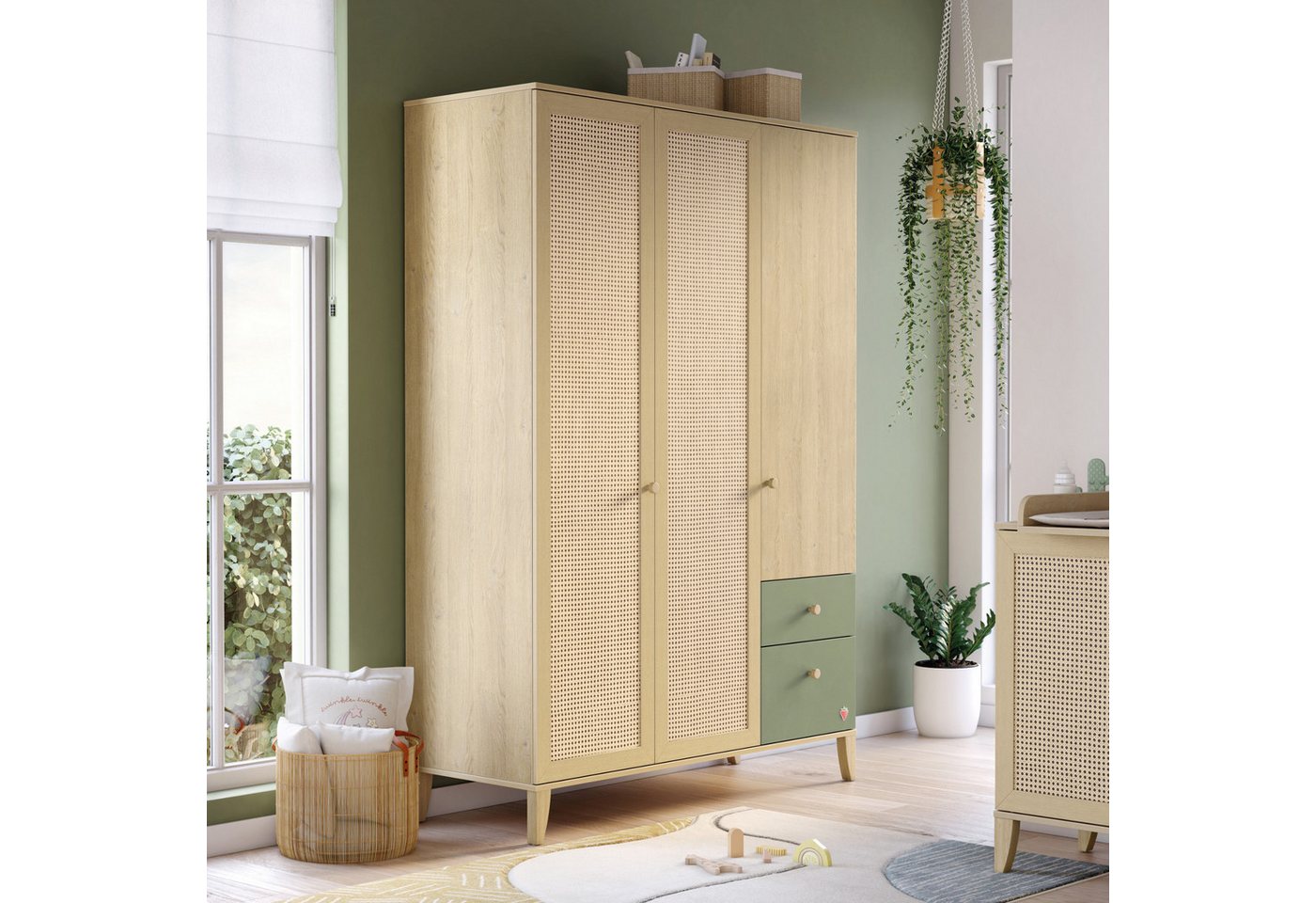 Möbel-Zeit Kleiderschrank LOOF, 3-trg. von Möbel-Zeit