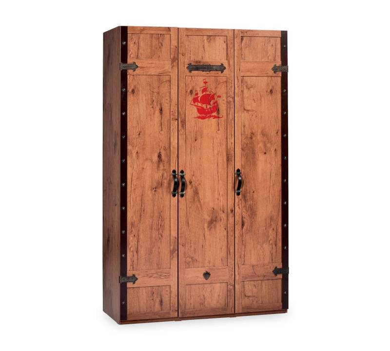 Möbel-Zeit Kleiderschrank PIRATE 3-türig von Möbel-Zeit