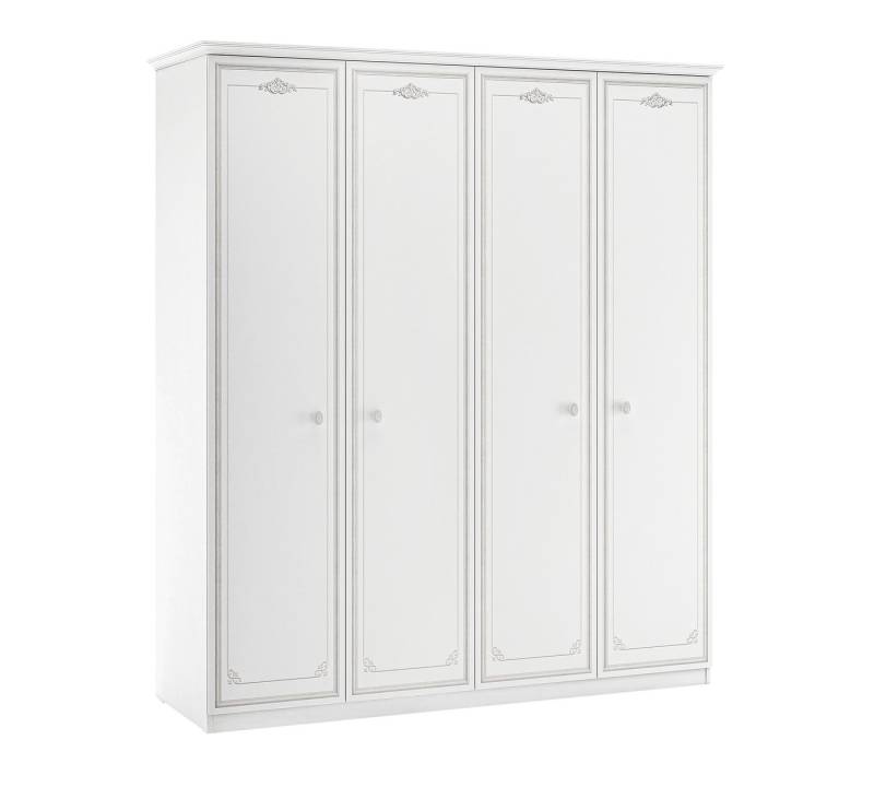 Möbel-Zeit Kleiderschrank SELENA GREY Kleiderschrank, 4-trg. Möbel-Zeit Kleiderschrank SELENA GREY Kleiderschrank, 4-trg. von Möbel-Zeit