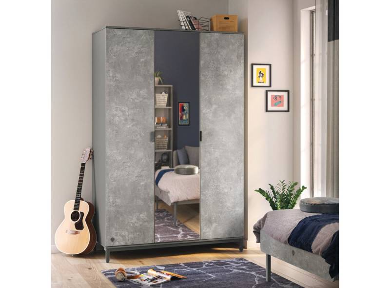 Möbel-Zeit Kleiderschrank SPACE, 3-trg. mit Spiegeltür Möbel-Zeit Kleiderschrank SPACE, 3-trg. mit Spiegeltür von Möbel-Zeit