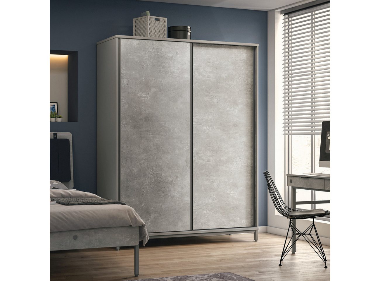 Möbel-Zeit Kleiderschrank SPACE Schwebetürenschrank von Möbel-Zeit