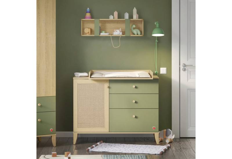 Möbel-Zeit Kommode LOOF mit 3 Schubladen und 1 Tür von Möbel-Zeit