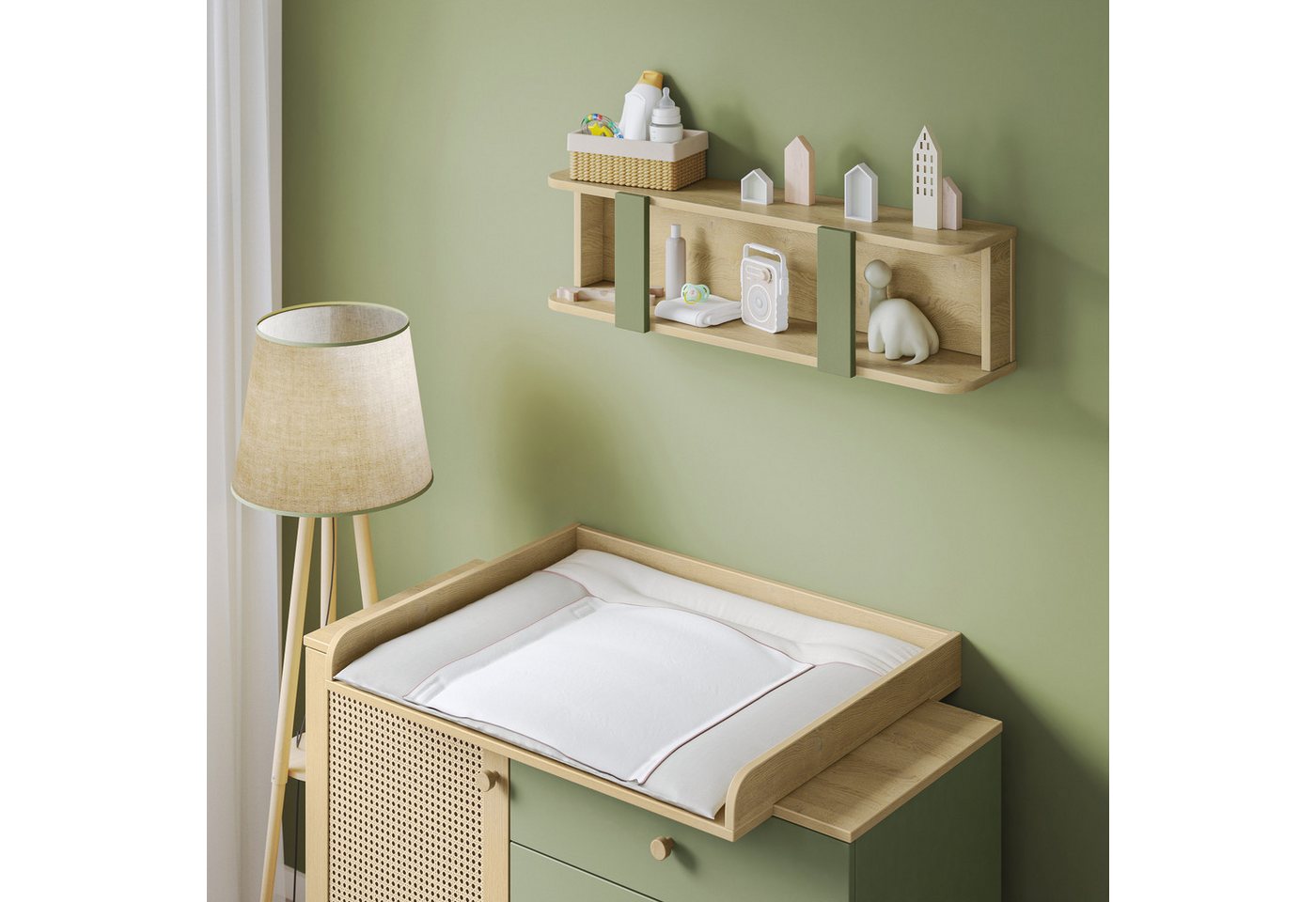 Möbel-Zeit Wandregal LOOF Hängeregal von Möbel-Zeit