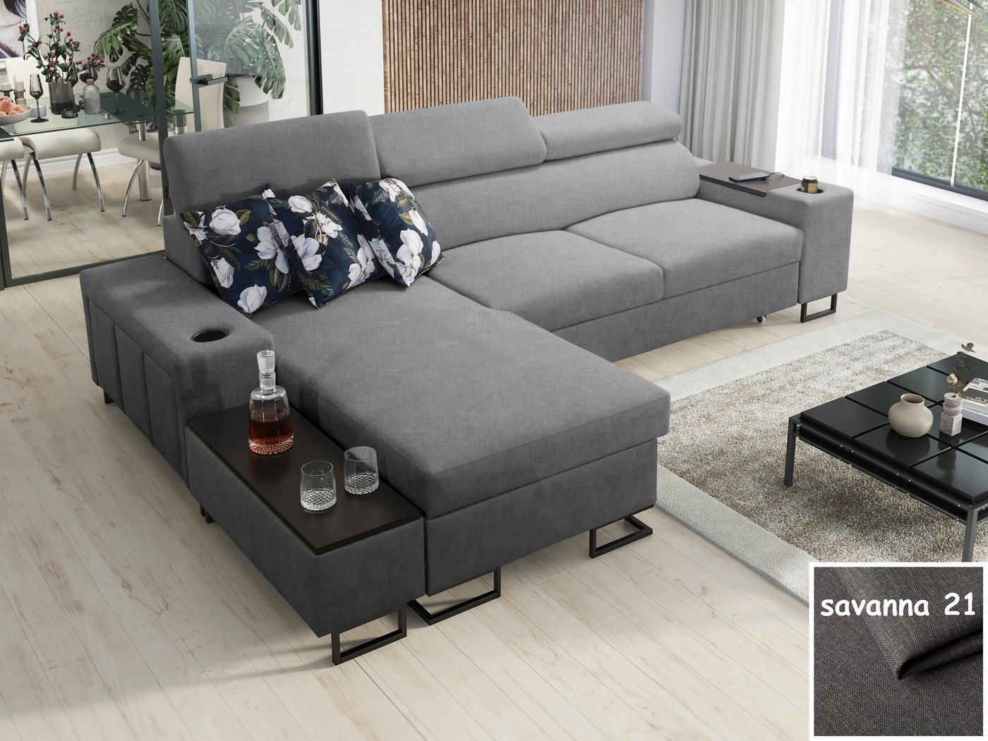 Möbel für Dich Ecksofa Melody I MAX, mit Ablage, USB, Becherhalter, Schlaffunktion und Bettkasten Möbel für Dich Ecksofa Melody I MAX, mit Ablage, USB, Becherhalter, Schlaffunktion und Bettkasten von Möbel für Dich