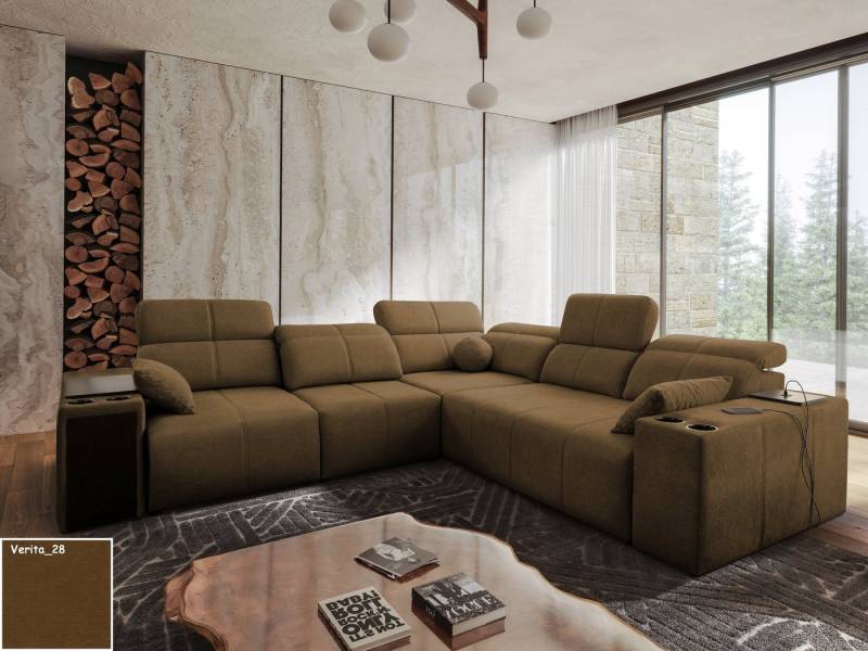 Möbel für Dich Ecksofa Mindy 3 in L-Form, mit Sitztiefenverstellung, USB, Minibar, Schlaffunktion, Bettkasten Möbel für Dich Ecksofa Mindy 3 in L-Form, mit Sitztiefenverstellung, USB, Minibar, Schlaffunktion, Bettkasten von Möbel für Dich