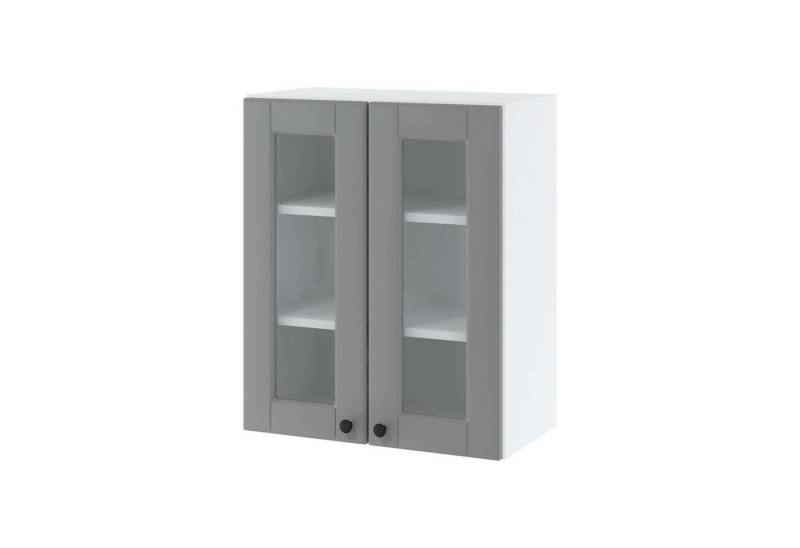 Möbel für Dich Küchenzeile Landhaus Einbauküche LORA 260 cm im Landhausstil 10-teilig, Fronten in weiß, Beige oder Grau von Möbel für Dich