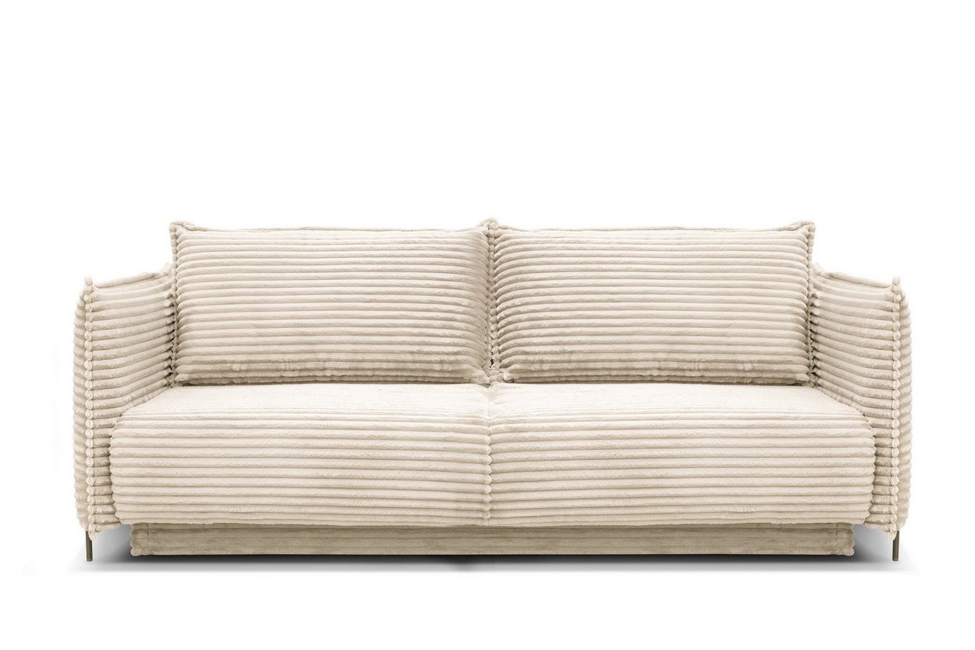 Möbel für Dich Sofa Bettsofa Amalfi mit Cord bezogen sowie mit Bettkasten und Farbauswahl, Cordbezug Möbel für Dich Sofa Bettsofa Amalfi mit Cord bezogen sowie mit Bettkasten und Farbauswahl, Cordbezug von Möbel für Dich