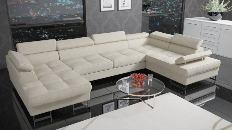 Möbel für Dich Wohnlandschaft XXL-Ecksofa Galaxy Max2 von Möbel für Dich