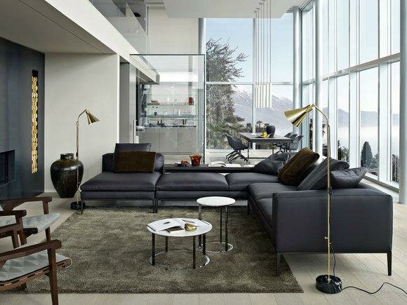 L Form Ecksofa Wohnlandschaft Eckgarnitur Sofa Couch Polster von Möbel