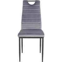 Esstisch Stühle mit Gestell aus Metall hoher Lehne (Set) von Möbel4Life