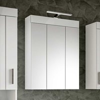 Badezimmer Spiegelschrank mit Leuchte bestellbar 60 cm breit von Möbel4Life