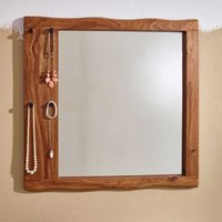 Baumkanten Spiegel im rustikalen Stil die Wandmontage von Möbel4Life