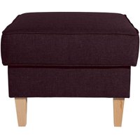 Beistellhocker Bordeaux Stoff im Landhausstil 45 cm hoch von Möbel4Life