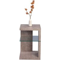 Design Beistelltisch Beton Grau 40 cm von Möbel4Life