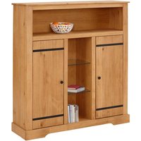 Esszimmer Highboard aus Kiefer Massivholz 120 cm breit von Möbel4Life