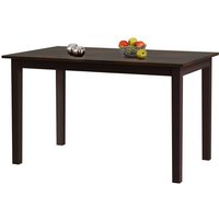 Küchen Tisch Schwarzbraun im Landhausstil 120 cm breit von Möbel4Life