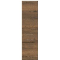 Midi Hängeschrank Bad modern in Eiche dunkel 149 cm hoch von Möbel4Life