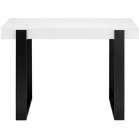 Moderner Design Schreibtisch 110 cm breit Bügelgestell von Möbel4Life