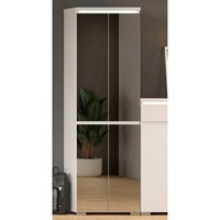 Schuhgarderobe Schrank mit Spiegeltüren 194 cm hoch - 60cm breit von Möbel4Life