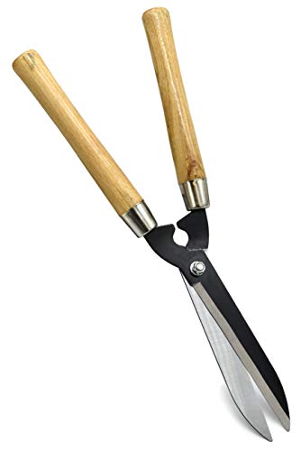 Manuelle Heckenschere mit Holzgriff Garten Ast Strauch Schere Handheckenschere 48cm von Möbelbörse