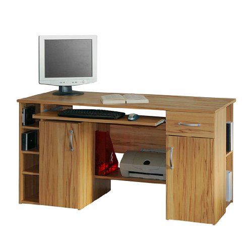 Möbeldesign Team 2000 GmbH Computertisch/Schreibtisch/PC-Tisch in Kernbuche 4129 von Möbeldesign Team 2000 GmbH