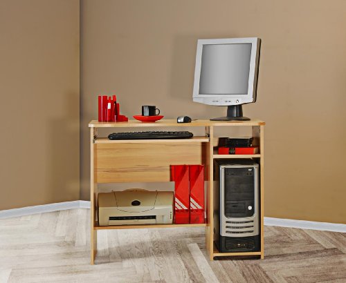 Möbeldesign Team 2000 GmbH Schülerschreibtisch - Computertisch - PC-Tisch kernbuche 8048 von Möbeldesign Team 2000 GmbH