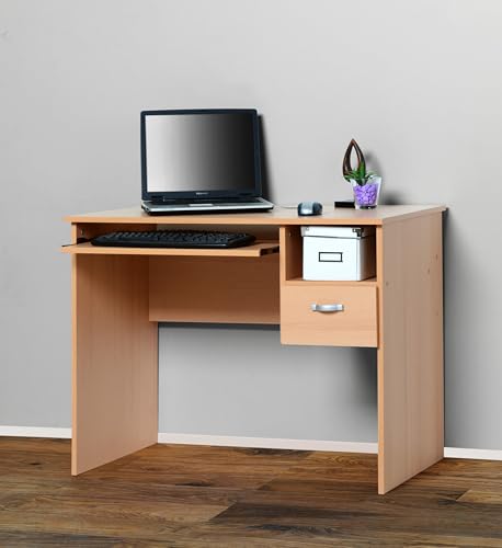 Möbeldesign Team 2000 Schülerschreibtisch Computertisch PC-Tisch buche 8049-1 von Möbeldesign Team 2000