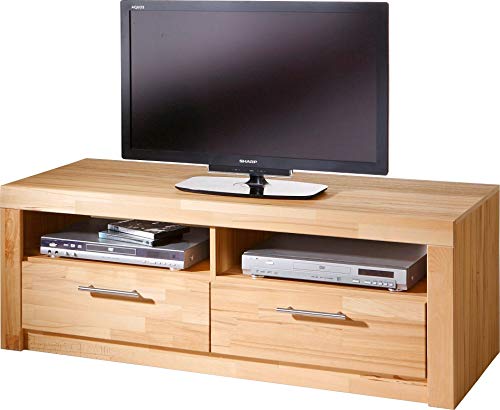 Möbeldesign Team 2000 TV-Teil Fernseh Tisch Lowboard Rack Kernbuche teilmassiv geölt 3442-15 von Möbeldesign Team 2000