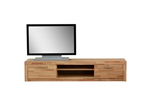 Möbeldesign Team 2000 TV-Teil Fernseh Tisch Lowboard Rack Kernbuche teilmassiv geölt 3442-6 von Möbeldesign Team 2000