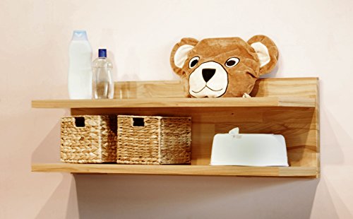 Möbeldesign Team 2000 Wandboard Wandregal Regal 90cm kernbuche Buche Teil massiv geölt 2063-34 von Möbeldesign Team 2000