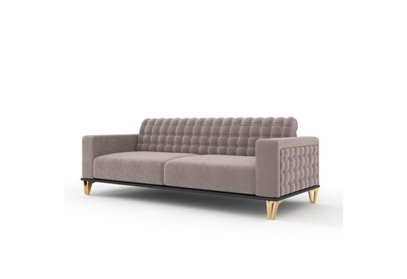 Möbeldreams Chesterfield-Sofa Chesterfield Sofa 3er Sofa * Schlaffunktion * Modern *GRATIS-KISSEN* von Möbeldreams
